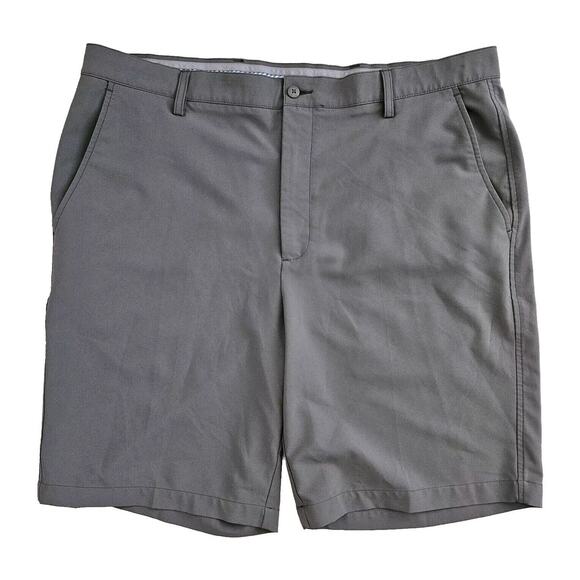 FJ Foot‎ Joy (Mens Size 40) Gray Shorts 10" Inseam Casual Performance Golf Chino - Picture 1 of 6